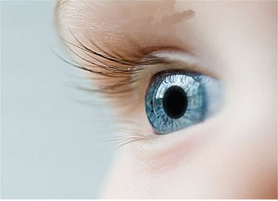 Infravermelhos Lentes de contato para Olhos Azuis