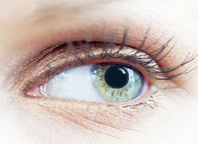 Infravermelhos Lentes de contato para os olhos verdes